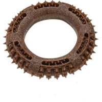 Produktbild von ECOMFY Woody Ring Kauspielzeug aus Holz Braun 13cm für Hunde aller Größen