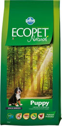 Ecopet Natural Puppy Maxi Hundetrockenfutter mit Huhn für Welpen 12 kg - 12 kg – Bild 1 von 2