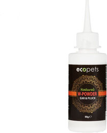 Ecopets W-powder Puder für Hund, Katze und Kaninchen zur Pflege von Haut und Fell 50 g – Bild 1 von 2