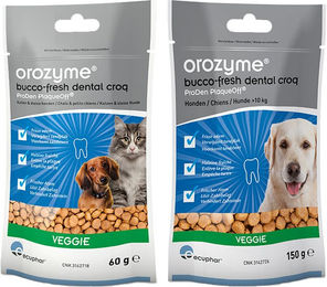ecuphar Orozyme Bucco-Fresh Dental Croq Zahnpflege-Snack für Hunde Groß 150 g - 150 g – Bild 1 von 6