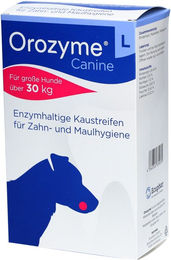 Ecuphar Orozyme Kaustreifen L Zahnpflege-Snack mit Rind und hohem Fleischanteil – Bild 1 von 3
