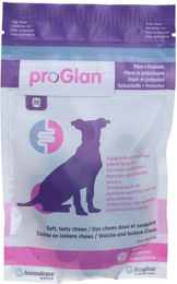ecuphar proGlan Chews Doppelpack 2 x 30 Stück Ergänzungsfuttermittel für Hunde zur Unterstützung der Analdrüsenfunktion und Verdauung – Bild 1 von 4