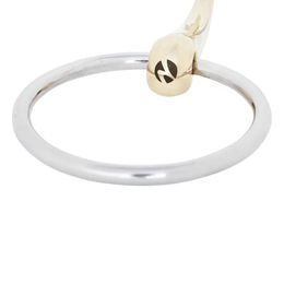 Produktbild von Edelstahl Wassertrense Kaugan Shaped doppelt gebrochen 16 mm Silber