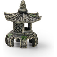 Produktbild von EDEN Asien Tempel Figur und Höhle für Fische in Grau