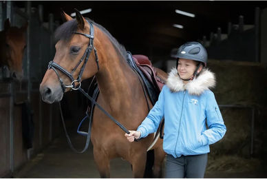 Produktbild von Eden By Penelope Lyon Winterjacke für Mädchen in Blau Größe 6 Jahre
