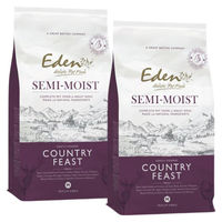 Produktbild von Eden Country Feast Halbfeuchtes Hundefutter 2x2 kg