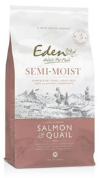 Eden Halbfeuchtes Hundefutter Lachs Wachtel Wild Hypoallergen Getreidefrei Senior 10 kg – Bild 1 von 3