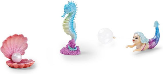Eden Meerjungfrau Set Aquariumdekoration mit Figur und Höhle für Süßwasserfische – Bild 1 von 3
