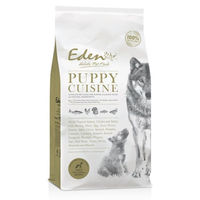 Produktbild von Eden Puppy Cuisine Trockenfutter für Welpen mit Lachs Huhn Truthahn Hering und Ente 2kg