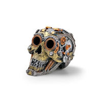 Produktbild von Eden Steampunk Totenkopf Aquariumdekoration als Versteck für Fische