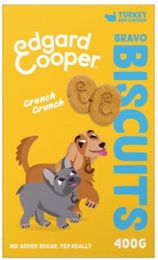 Edgard & Cooper Belohnungssnack Biscuits Truthahn und Huhn ohne Zucker 400 g - 7 x 400 g – Bild 1 von 4