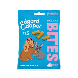 Edgard & Cooper Belohnungssnack Bites Lachs und Huhn Junior Getreidefrei Groß 50 g - 15 x 50 g – Bild 1 von 3