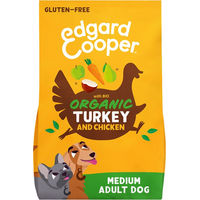 Produktbild von Edgard & Cooper Bio Trockenfutter für Hunde Adult Truthahn & Huhn glutenfrei 2,5 kg
