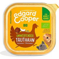 Produktbild von Edgard & Cooper Bio Truthahn Stückchen in Sauce Getreidefrei Adult 17 x 100 g - 17 x 100 g