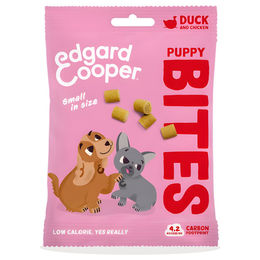 Edgard & Cooper Bites Belohnungssnack für Welpen Ente und Huhn getreidefrei 50 g - 15 x 50 g – Bild 1 von 4