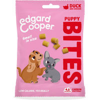 Produktbild von Edgard & Cooper Hund Leckerlis Bites Ente & Huhn Welpe getreidefrei und glutenfrei 750g