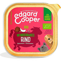 Produktbild von Edgard & Cooper Hundefutter Adult Bio Rind mit Stückchen in Sauce getreidefrei 17 x 100 g - 17 x 100 g