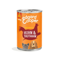 Produktbild von Edgard & Cooper Hundefutter Adult Huhn & Truthahn Mini 12x400g