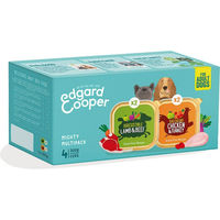 Produktbild von Edgard & Cooper Hundefutter Adult Huhn und Lamm Multipack 4 x 300 g