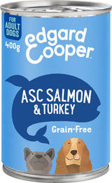 Edgard & Cooper Hundefutter Adult Lachs und Pute Getreidefrei 6 x 400 g Dose – Bild 1 von 4