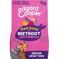 Produktbild von Edgard & Cooper Hundefutter Adult Plant Based Rote Beete & Kürbis Vegan 2 x 7 kg
