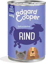 Produktbild von Edgard & Cooper Hundefutter Adult Rind 12x400g - 12 x 400 g