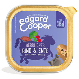 Edgard & Cooper Hundefutter Adult Rind & Ente mit Süßkartoffel getreidefrei 11 x 150 g - 11 x 150 g – Bild 1 von 2