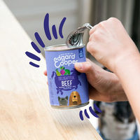 Produktbild von Edgard & Cooper Hundefutter Adult Rind Stückchen in Sauce getreidefrei 6 x 400 g