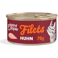 Produktbild von Edgard & Cooper Hundefutter Filets Frisches Huhn 24x70 g