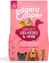 Edgard & Cooper Hundefutter Junior Getreidefrei mit Freilaufente und Huhn 12 kg - 12 kg – Bild 1 von 6