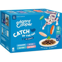 Produktbild von Edgard & Cooper Hundefutter Multipack Feast from the Farm in Sauce 12 x 85 g