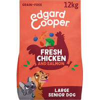Produktbild von Edgard & Cooper Hundefutter Senior Huhn & Lachs Getreidefrei 2 x 12 kg