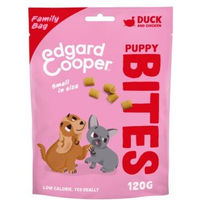 Produktbild von Edgard & Cooper Hundeleckerli Bites Ente & Huhn Welpe getreidefrei 120 g - 10 x 120 g