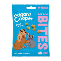 Produktbild von Edgard & Cooper Hundeleckerli Bites Lachs und Huhn getreidefrei 50 g - 15 x 50 g