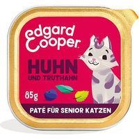 Produktbild von Edgard & Cooper Hundepaté Senior Huhn und Truthahn ohne Zucker 16x85g - 16 x 85 g
