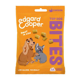 Edgard & Cooper Hundesnack Bites Huhn getreidefrei klein 50 g - 15 x 50 g – Bild 1 von 7