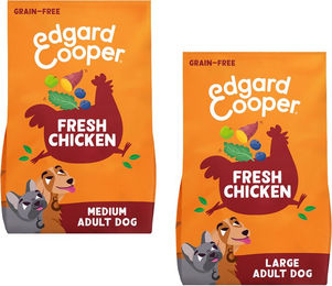 Edgard & Cooper Hundetrockenfutter Adult Huhn Getreidefrei Hypoallergen 12 kg – Bild 1 von 8