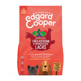 Edgard & Cooper Hundetrockenfutter Senior Getreidefrei mit Huhn und Lachs 2,5 kg - 2,5 kg – Bild 1 von 7