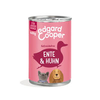 Produktbild von Edgard & Cooper Junior Hundefutter Ente & Huhn 6x400g