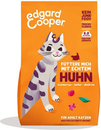 Edgard & Cooper Katzen Trockenfutter Adult Huhn Getreidefrei 4kg - 2 x 4 kg – Bild 1 von 4