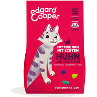 Produktbild von Edgard & Cooper Katzen Trockenfutter Senior Huhn und Truthahn getreidefrei 2kg - 2 kg