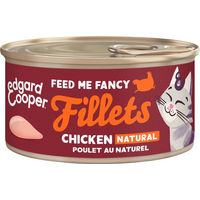 Produktbild von Edgard & Cooper Katzenfutter Adult Lachs und Huhn Filets 24 x 70 g