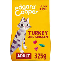 Produktbild von Edgard & Cooper Katzenfutter für erwachsene sterilisiert mit Truthahn und Huhn getreidefrei 325g