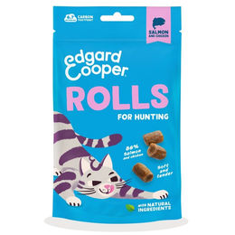 Edgard & Cooper Katzensnacks Rolls Lachs und Huhn für erwachsene Katzen 45 g - 8 x 45 g – Bild 1 von 7