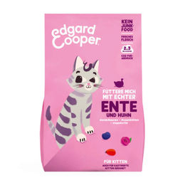 Edgard & Cooper Kitten Trockenfutter mit Ente und Huhn getreidefrei 325 g - 6 x 325 g – Bild 1 von 2