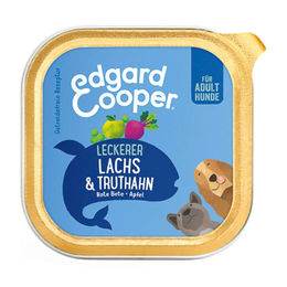 Edgard & Cooper Nassfutter für Hunde Adult Lachs & Truthahn Getreidefrei 11 x 150 g - 11 x 150 g – Bild 1 von 4