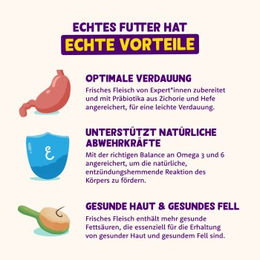 Produktbild von Edgard & Cooper Nassfutter Hund Adult Lamm und Rind getreidefrei 6x800 g