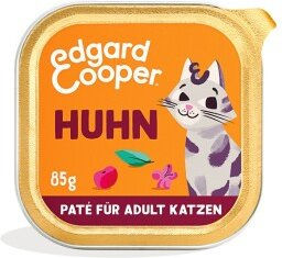 Produktbild von Edgard & Cooper Nassfutter Katze Adult Huhn Paté Getreidefrei 32x85 g - 32 x 85 g