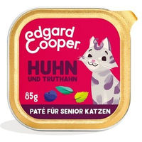 Produktbild von Edgard & Cooper Nassfutter Katze Senior Paté Truthahn und Huhn getreidefrei 64 x 85 g - 64 x 85 g