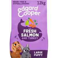 Produktbild von Edgard & Cooper Welpenfutter Lachs und Truthahn getreidefrei 2 x 12 kg